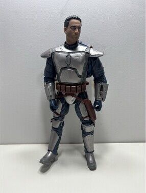 Star Wars Episode II Jango Fett 12" Deluxe Action Figure Hasbro 2002 Incomplete